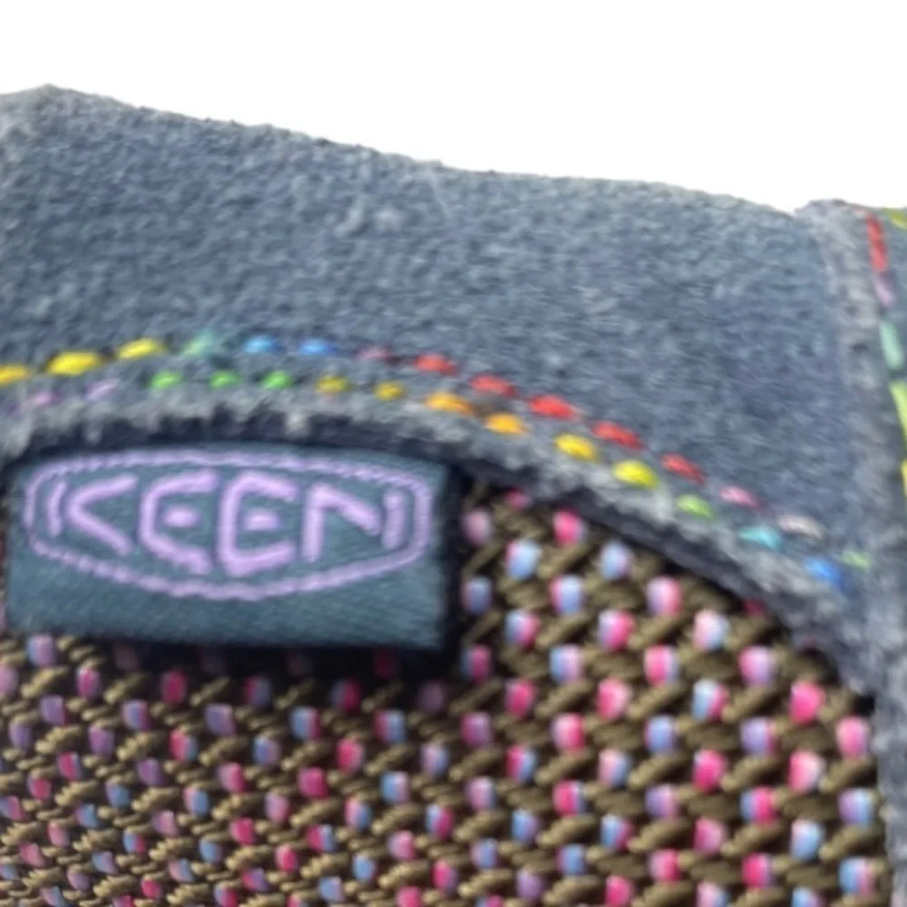 Keen Girls Blue Suede Ankle Boots